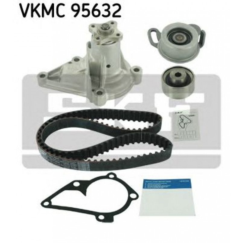 VKMC 95632 SKF - Насос охолоджуючої рідини + комплект зубчатого ремня